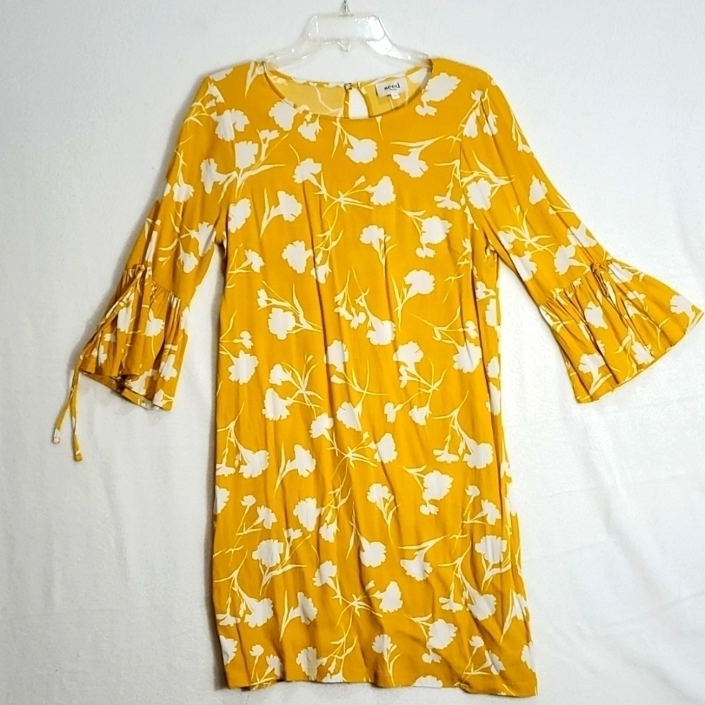 Seed Heritage Floral Print Viscose Dress Size 10